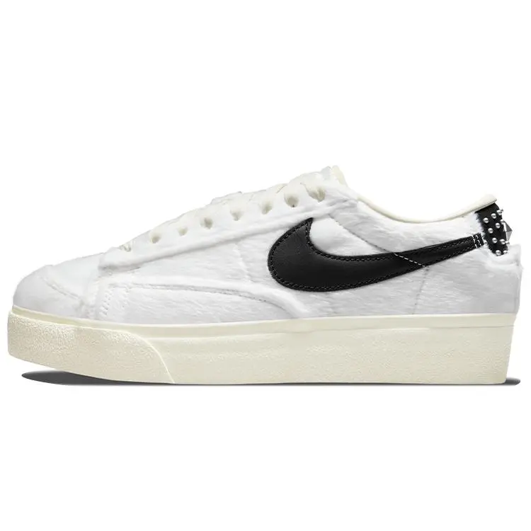 Nike Blazer Low Platform Culture Day Skate Shoes White Women's DO2115-133