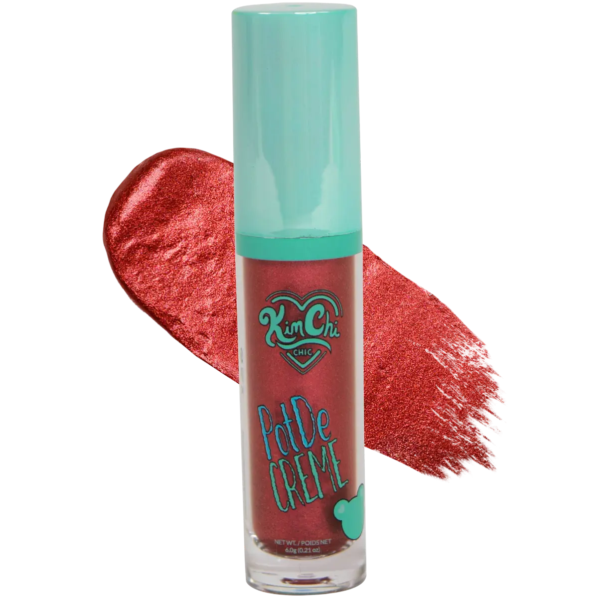 KimChi Chic PotDe Creme Cream Eyeshadow with Doe-foot Applicator - High shine & Smudge-proof, Easy to Blend, Cosmetic Makeup