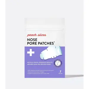 {Peach Slices Official) Gentle Nose Pore Patches for Comfortable Skin Care - Skincare