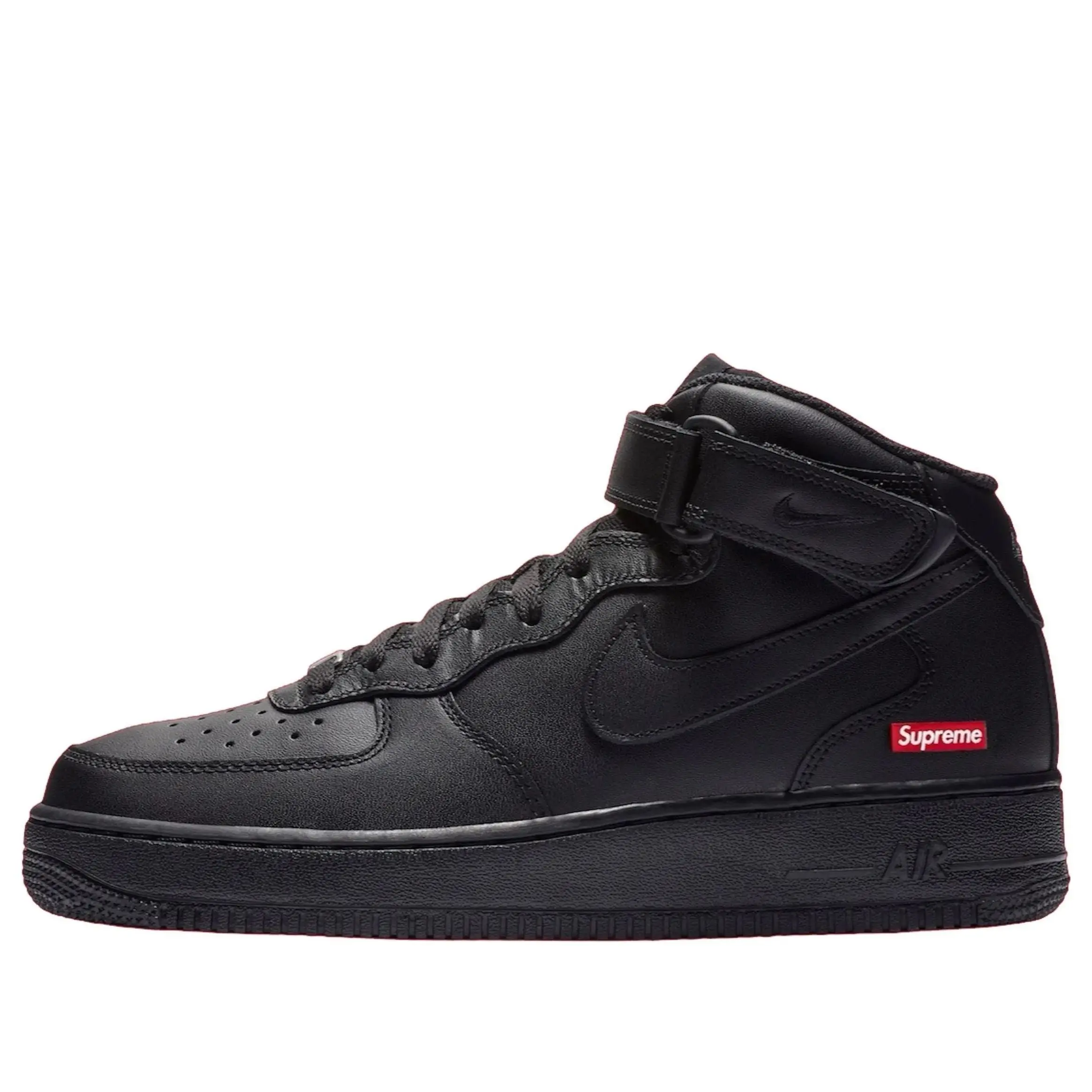Nike x Supreme Air Force 1 Mid 'Black' FZ8784-001