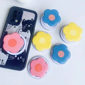Magnetic Phone Holder, 1 Count Retractable Acrylic Flower, Phone Accessories for Android & Apple Mobile Phones, Magnetic Phone Grip