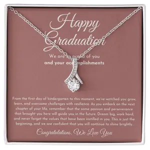 Happy Graduation Gift For Her Alluring Beauty Necklace
