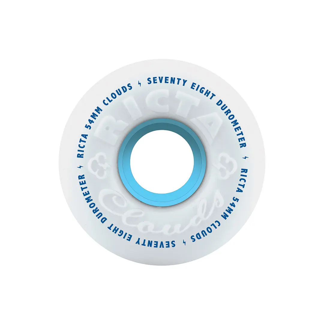 54mm Clouds 78a Ricta Skateboard Wheels