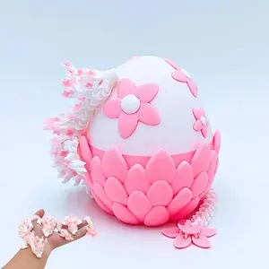 3D Printed Sakura Dragon & Dragon Egg – 11.8 Inch Realistic Articulated Dragon Decor Room