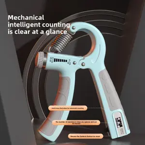Counting Grip Strengthener Arm Trainer Hand Strength Men's Exercise Adjustable Finger Grip Strengthener