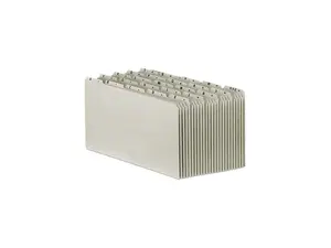 Tops Pendaflex PN1025 Recycled Top Tab File Guides  Alpha  1/5 Tab  Pressboard  Legal  25/Set