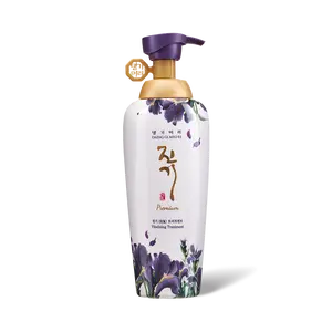 Daeng Gi Meo Ri Vital Premium Ginseng Herbal Liquid Gel Shampoo Cleanser - Haircare, Anti-Hair Loss, Moisture-Boosting, Calamus Water Infused, Cleansing for Adults, 16.9 fl oz/500ml Single Item