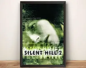 Silence Hill 2 Green Premium Poster