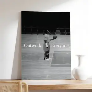 Kobe Bryant Motivational v9 Poster, Inspirational Wall Art, Home Gym Decor, Poster, Motivation Wall Art, Motivational Print, Framed poster, gift for boyfriend