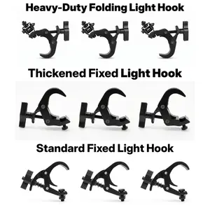 10 Pack Stage Light Clamp Hooks C-Clamps for DJ Lighting Par Lights 60 lb Load Capacity Fits 30-50mm OD Tube/Pipe tiktokshopspringglowup