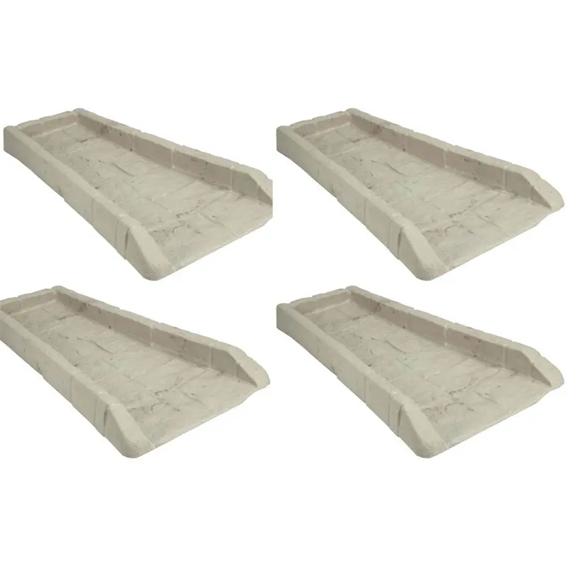 Suncast SB24 Decorative Rain Gutter Downspout Splash Block (1,2,3,4,5,6,8 Pack)