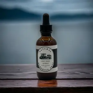 Lion’s Mane Extract - Natural Dietary Supplement - Edible for Health & Wellness - Ideal for Fitness and Supplementation