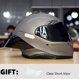 NBTK109 Full-face Motorcycle Helmet with Large Tail Wing