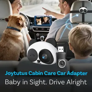 Wireless CarPlay Adapter & HD Camera Box: 2-in-1 CarPlay AI Box with Rear View Camera & Screen Mirroring