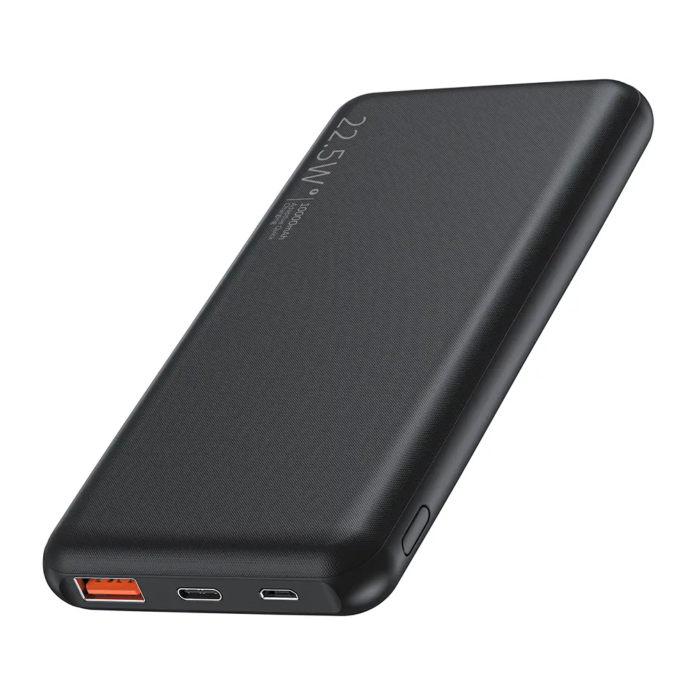 15000mAh Portable Power Bank, 22.5W Fast Charging, PD20W Speed Compact , USB-A & USB-C & USB Micro Input/Output Battery Pack for Smartphone, iPhone Charger , Galaxy Device, Black White, 210g Super Light summerwins