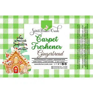 Gingerbread Carpet Freshener Powder Fragrance Household