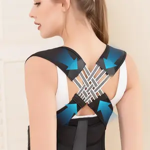 Camisole Underwear High Elastic Unisex Fitness Vest with Adjustable Straps Ideal for Sports and Active Lifestyle Black and White Design Shoulder Corrector Waist Trainer Belt