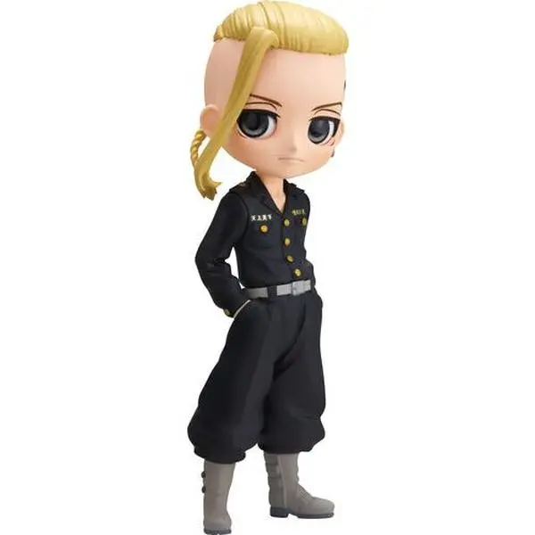 BanPresto - Tokyo Revengers Q Posket Ken Ryuguji (Version A) Vinyl Statue, TV/Movie Character Collectible Figurine, Vinyl Figure