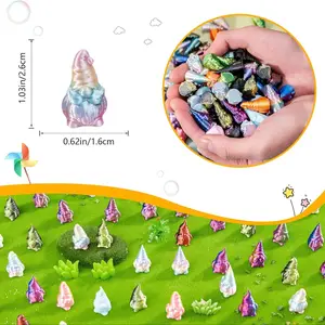 30 Miniature Gnome Statues Set, Perfect for Garden & Home Decor, Fairy Garden Accessories, Christmas Gift Idea, Collectible Desk Ornaments