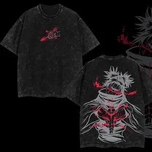 Choso - Jujutsu Kaisen Anime Retro Unisex Acid Washed T-Shirt, Hoodie, Oversized Unisex Anime Merch, Soft Cotton Streetwear Clothes, Unisex Manga Apparel, Gift for Anime Fans, Christmas Gift