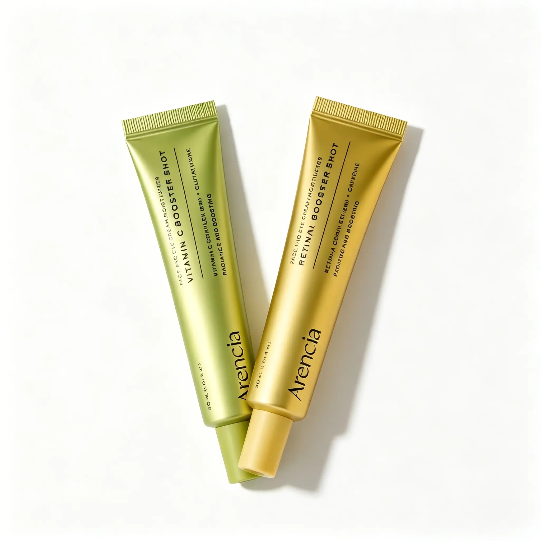 Arencia’s All-New Potent Vitamin C & Retinol Serum Duo — Targets dark spots to fade and eliminate discoloration while firming fine lines pores and wrinkles