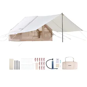 【Summervibes】VEVOR Inflatable Tent for Camping 3-5 Person Glamping Tent with Pump Canopy