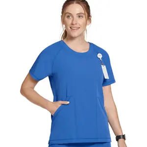 Jockey Women's Comfort Crew Scrub Top