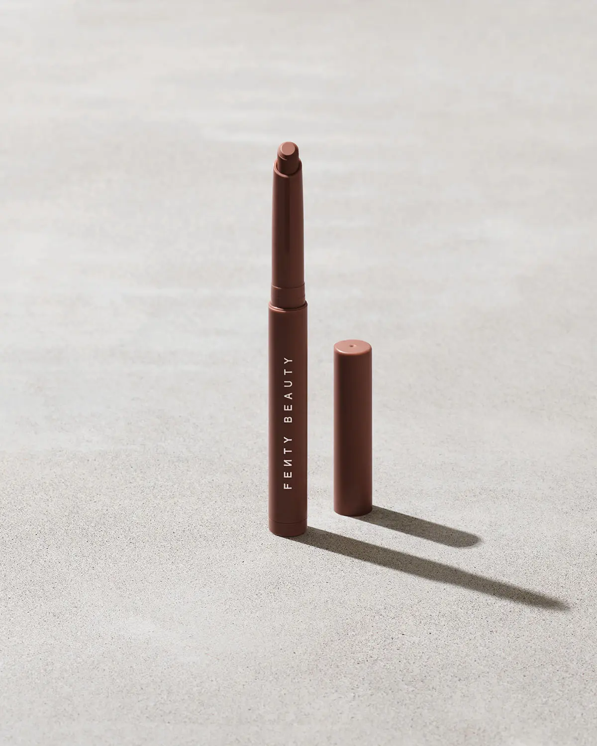 Fenty Beauty Shadowstix Longwear Eyeshadow Stick — In Big Truffle — Matte Chocolate Brown Shadow