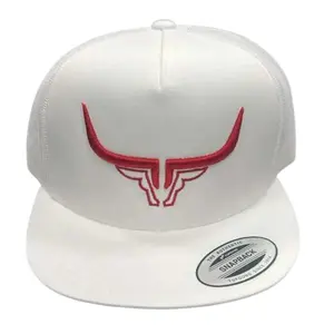 Steel Horn Unisex Basic Logo Mesh Back Snapback Hat
