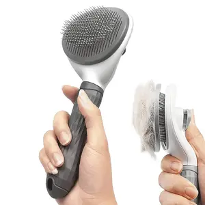 Pet Grooming Brush, Cat & Dog Hair Removal Massage Comb, Pet Grooming Tool for Removing Loose and Tangled Hairs, Pet Products, Valentine's Day Gift