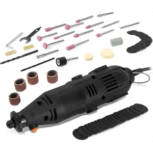 23101 1-Amp Variable Speed Rotary Tool with 100+ Accessories