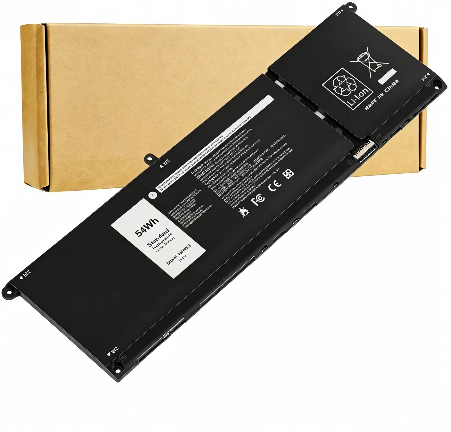 54Wh V6W33 Laptop Battery for Dell Latitude 3320 3330 3420 3520 Vostro 3510 3511 3515 3525 5410 5620 5625 Inspiron 15 3511 3510 3520 3515 5310 5410 5418 5510 5515 5518, JGCCT N9XX1 MGCM5 XDY9K CFD72