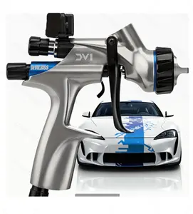 DEVILBISS DV1-B+ Basecoat Digital HVLP Plus Gravity Feed Spray Gun 1.3mm Tip