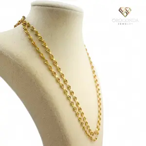 Gargantilla doble 14k