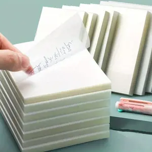 50 sheets Transparent Posted it Sticky Note Pads Notepads Posits Papeleria Journal School Stationery office Supplies Adhesive Stickers