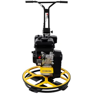 7HP Walk-Behind Cement Trowel Power Trowel, 22.5" Float Pan Blade, Gas-Powered Smooth Concrete Surface Finisher, Heavy Duty Commercial Screed Concrete Cement with Finishing Blade