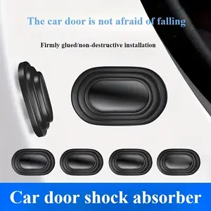 Car Door Shock Absorber Cushion Pad, Anti-Shock Soundproofing Silicone Mat, Quiet Noise Reduction for Car Doors, Easy Installation