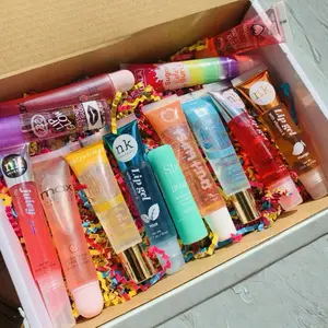 Bajon Beauty Assorted Lip Gloss Box 11 High-Quality Glossy Hydrating Lipsticks for Makeup Lovers Long-Lasting Shine Moisturizer Gift Set