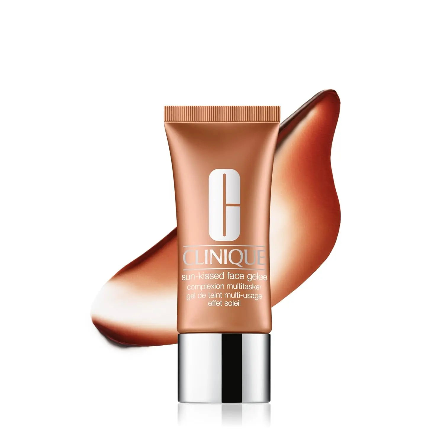 Clinique Sun-Kissed Face Gelee Complexion Multitasker Bronzing Drops| Skin Tint & Liquid Bronzer, 1 Fl Oz