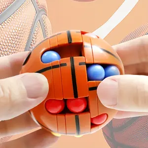 A New Style of Rolling Ball Spinner, Suitable for Both Boys And Girls, Designed in The Shape of Basketball, Soccer, And Tennis. It Can Be Used As a Fingertip Toy, Features Colorful Beads, Comes with a Lanyard for Easy Carrying