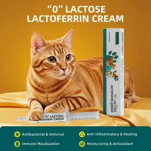 Vitapaws Cat and Dog Lactoferrin Cream, Natural Immune Support, Enriched with Herbal Extracts & Protein-Bound Minerals, All-Natural Formula for All Ages