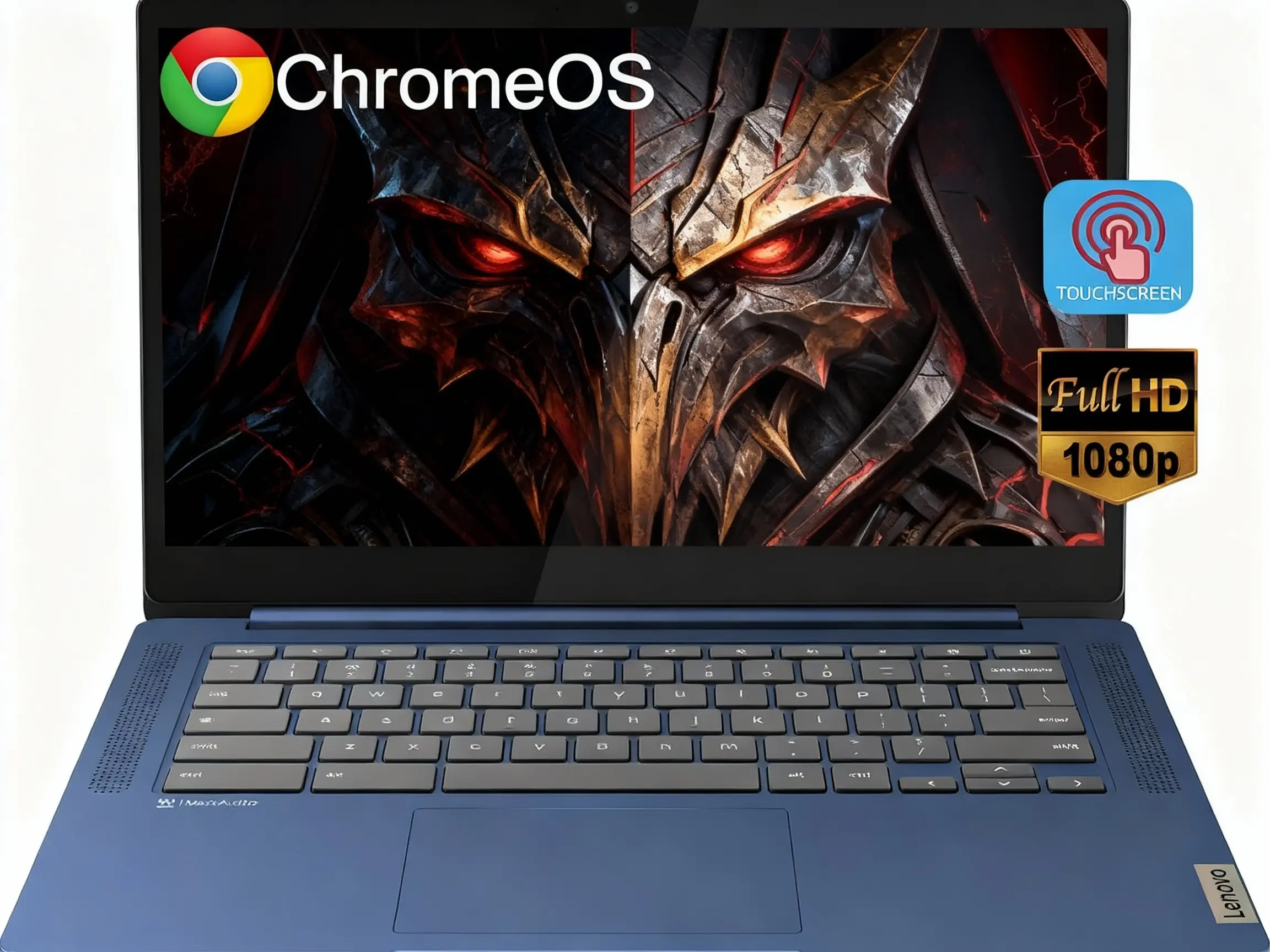Lenovo 14” FHD Touchscreen Laptop |  64GB eMMC | MediaTek 8-Core | Free 256GB SD Card + Branded Mouse