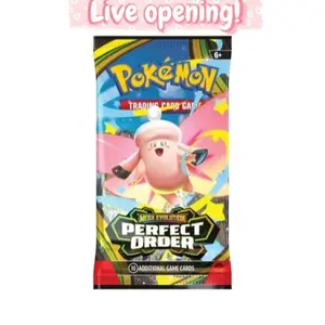 Pokemon Perfect Order x1 pack [LIVE OPENING]