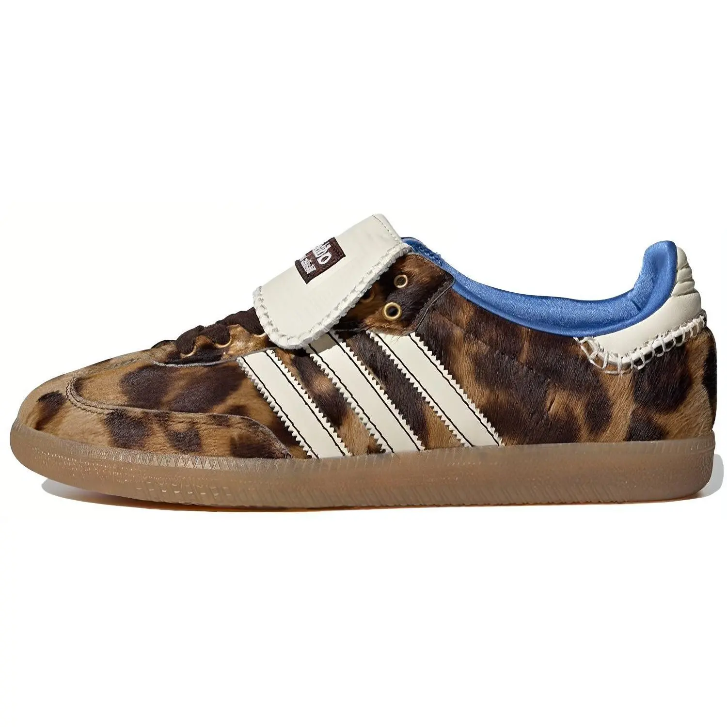 Adidas Wales Bonner X Samba Pony Leopard' Comfort Low Top Skate Shoes Unisex IE0578