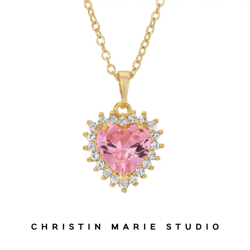 Icy Heart Necklace