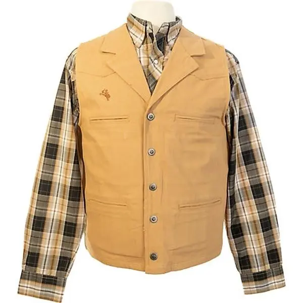 Wyoming Traders Men's Colorado Concealed Carry Tan Vest