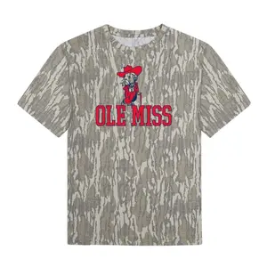 Hot Trend Ole Miss Mossy Oak Camo Shirt – Collegiate Spirit Tee for Tailgates & Timber Days, T Shirt 3D Camo, Style T Shirt 3D Camo