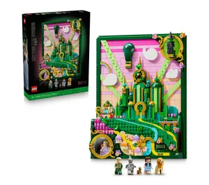 LEGO Wicked Emerald City Wall Art Fantasy DecorGift for Adult