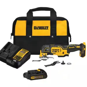 DEWALT 20V MAX XR Cordless Brushless 3-Speed Oscillating Multi Tool with (1) 20V 1.5Ah Battery and Charger