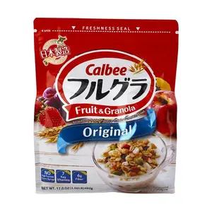 Frugra Fruit & Granola - Crunchy Cereal with Dried Fruit & Seeds, Big Bag, 17oz